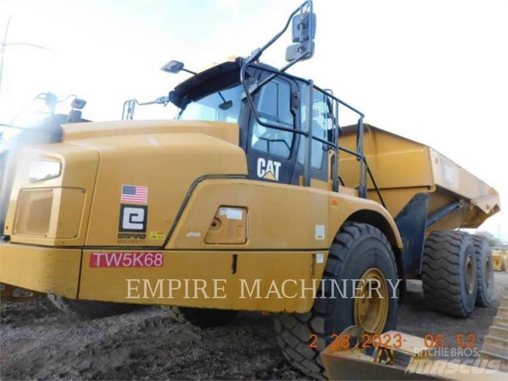 CAT 745-04 ساحبات مفصلية