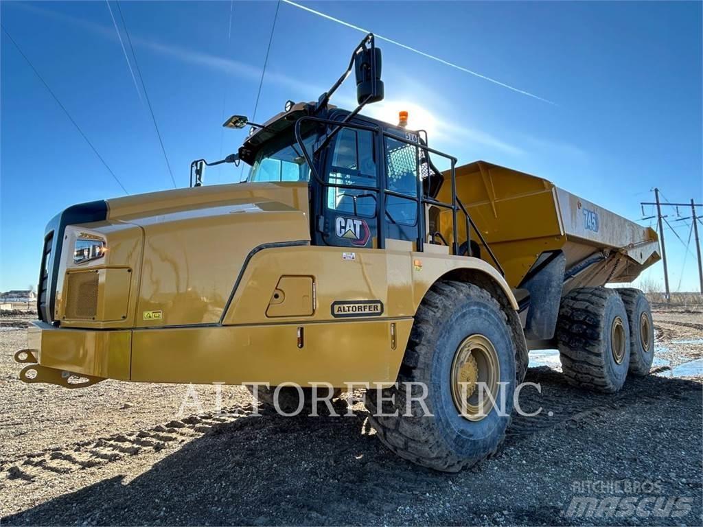 CAT 745-04 ساحبات مفصلية
