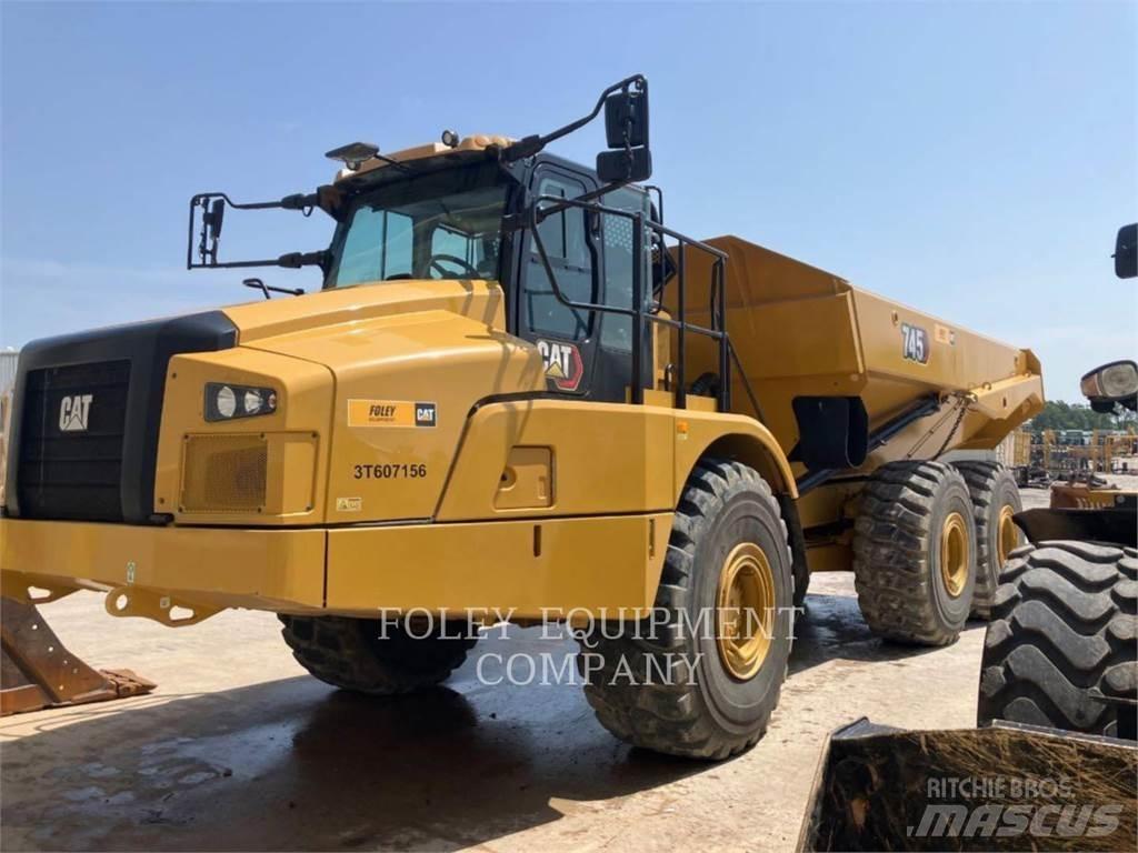 CAT 745-04 ساحبات مفصلية