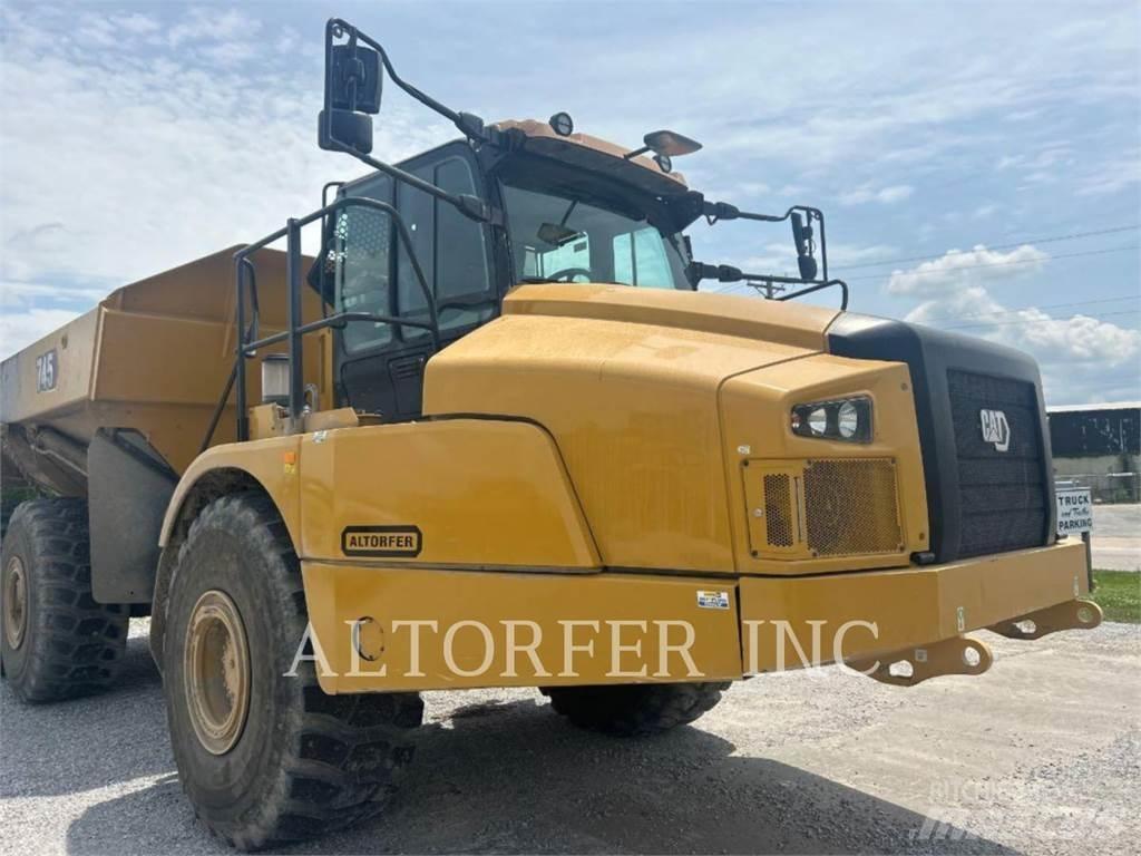 CAT 745-04 ساحبات مفصلية