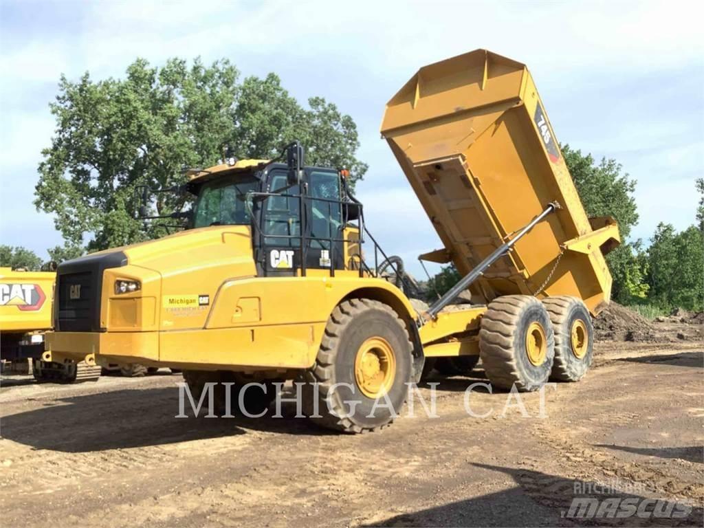 CAT 745 T ساحبات مفصلية