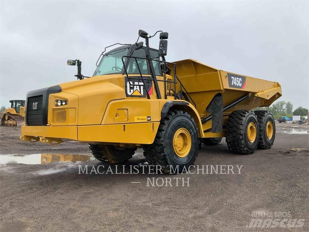 CAT 745C T ساحبات مفصلية