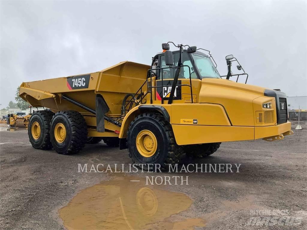 CAT 745C T ساحبات مفصلية