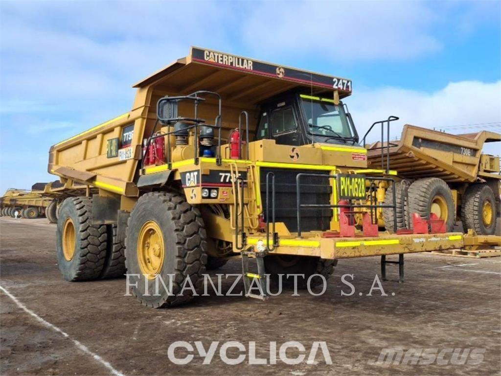 CAT 773E ساحبات مفصلية
