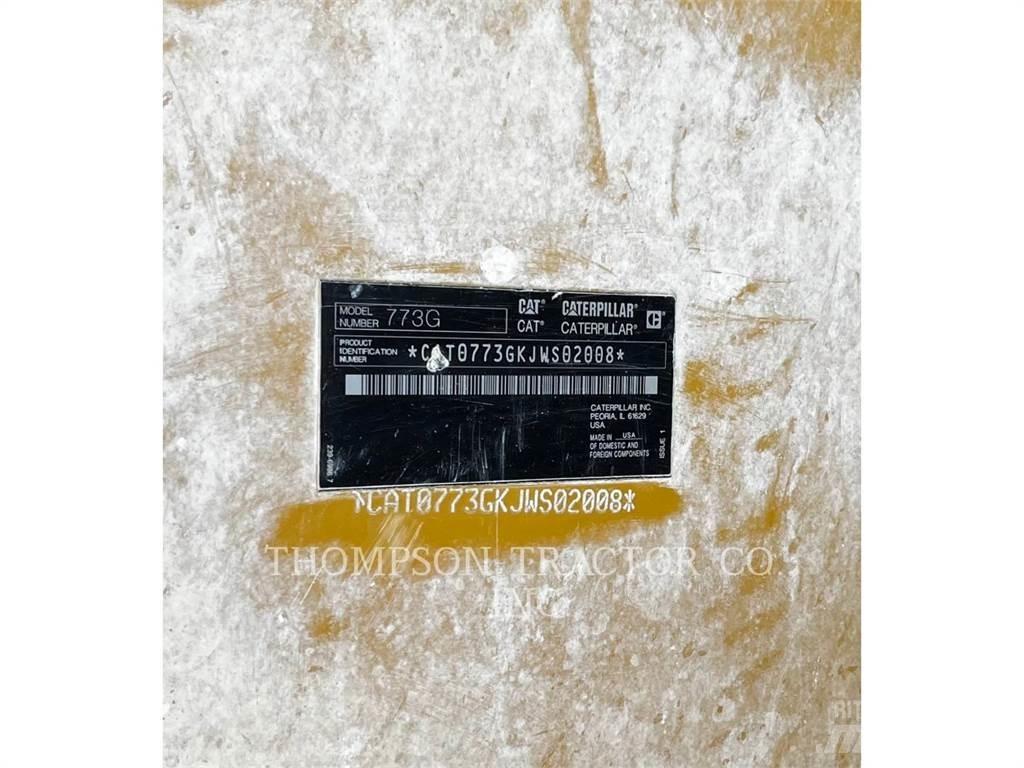 CAT 773G ساحبات مفصلية