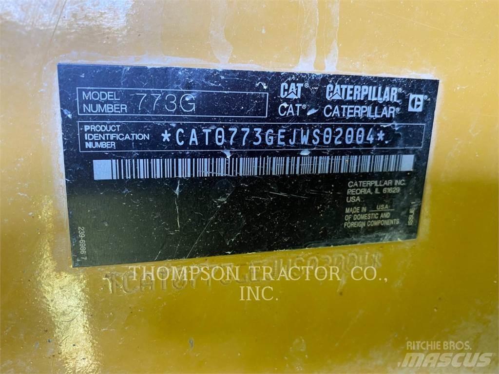 CAT 773G ساحبات مفصلية