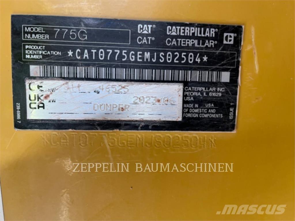 CAT 775G ساحبات مفصلية