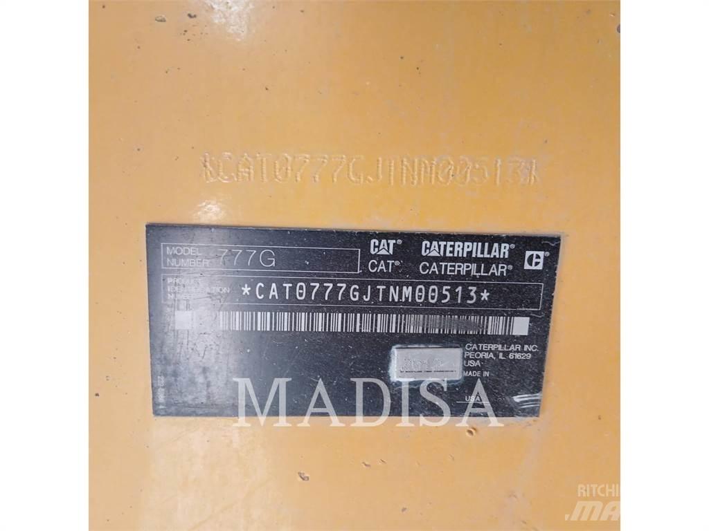 CAT 777 G ساحبات مفصلية