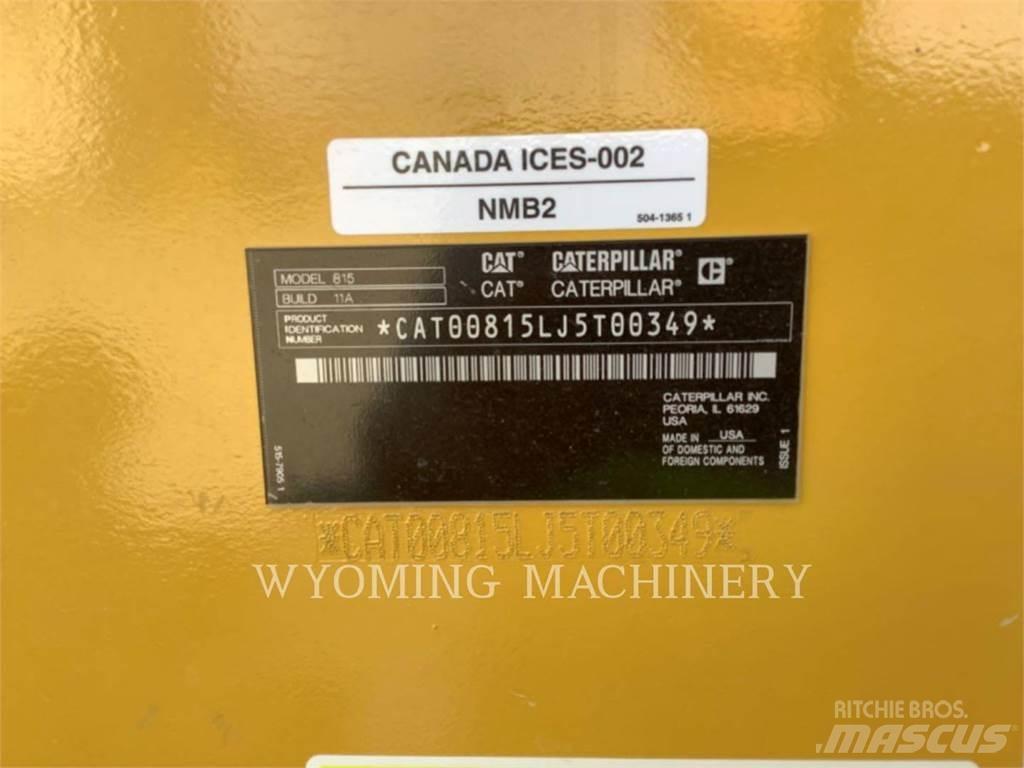 CAT 815 ضاغطات التربة