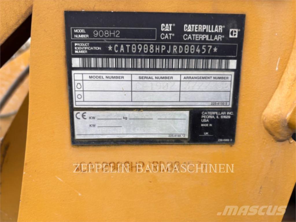 CAT 908H لوادر بعجل