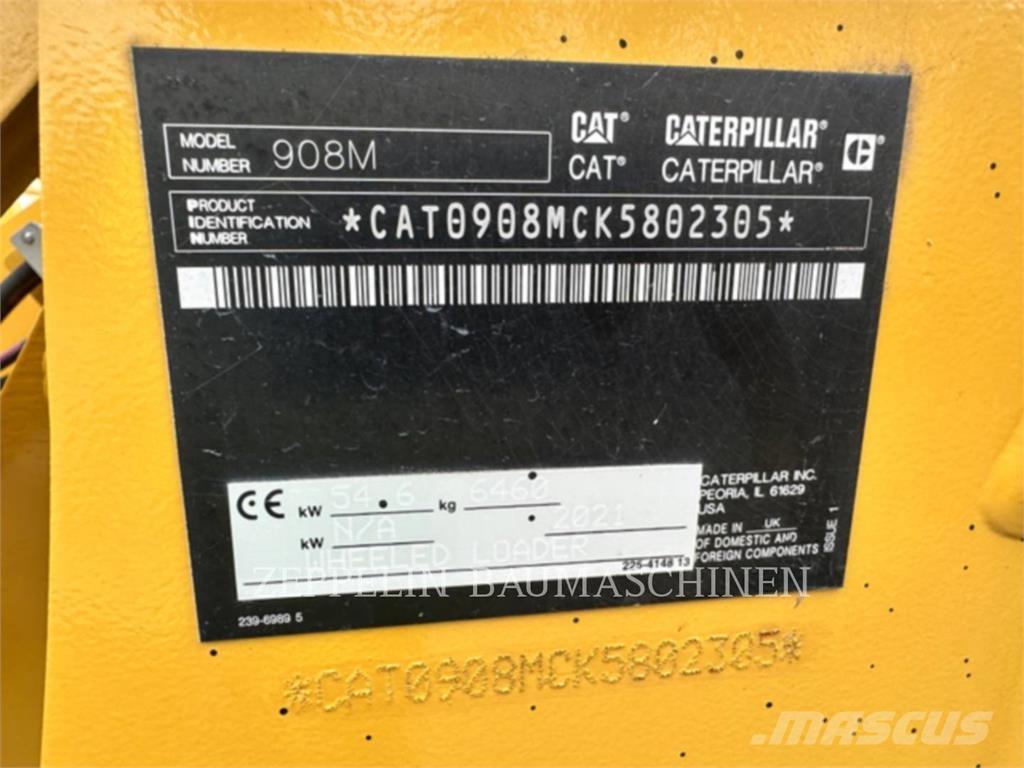 CAT 908M لوادر بعجل