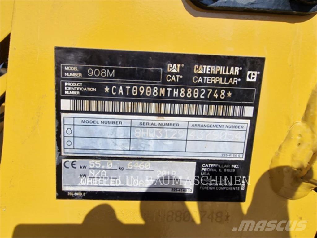 CAT 908M لوادر بعجل
