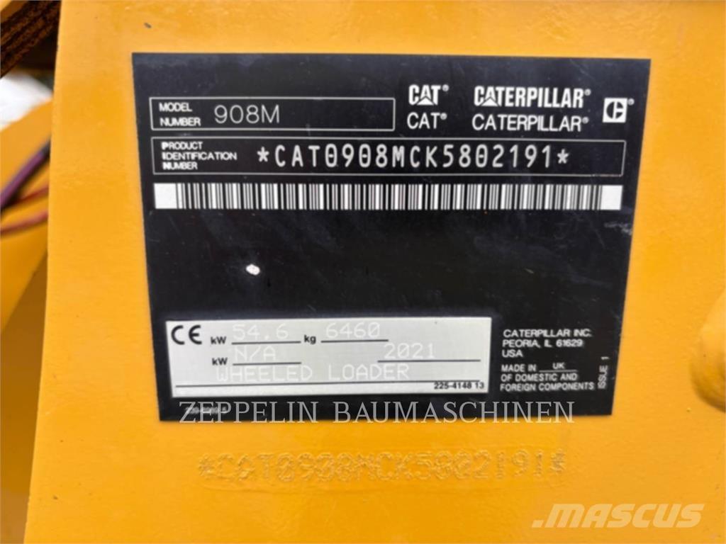 CAT 908M لوادر بعجل
