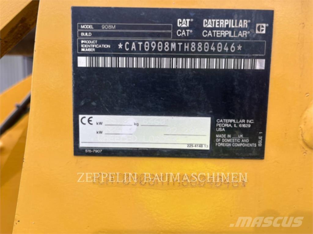 CAT 908M لوادر بعجل