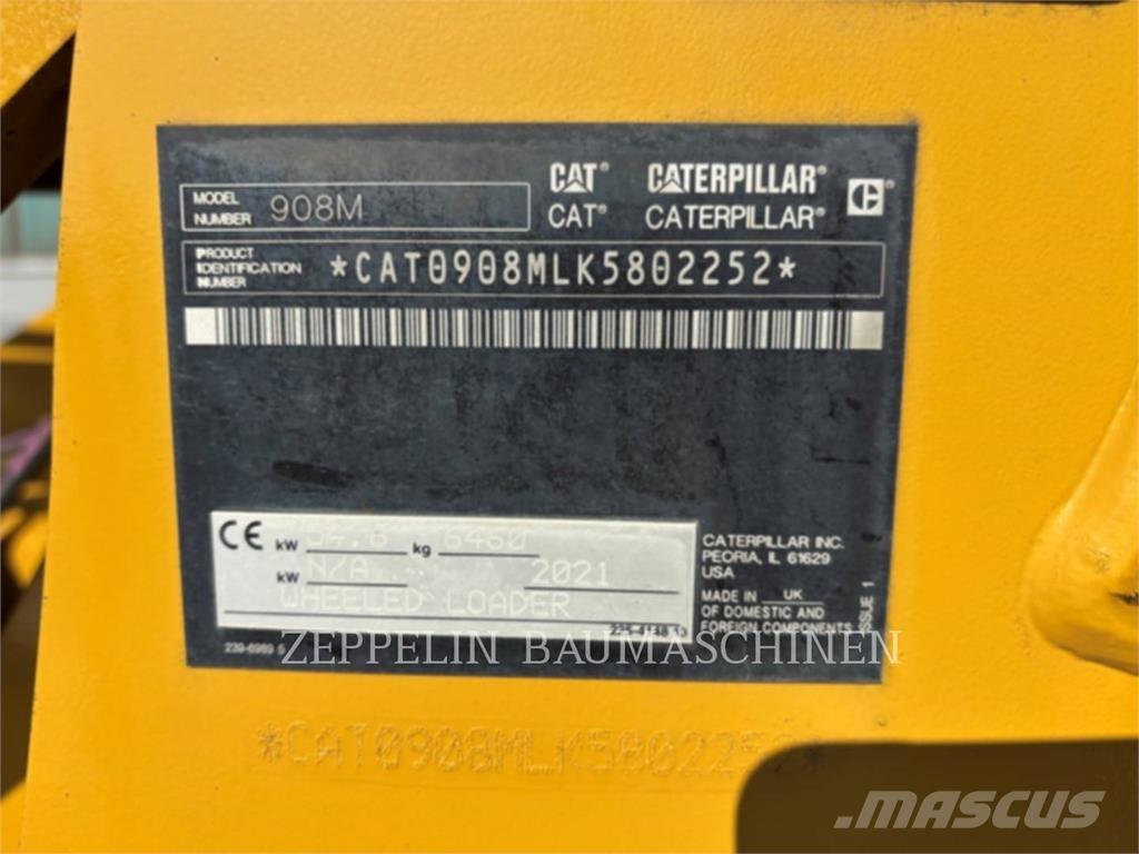 CAT 908M لوادر بعجل