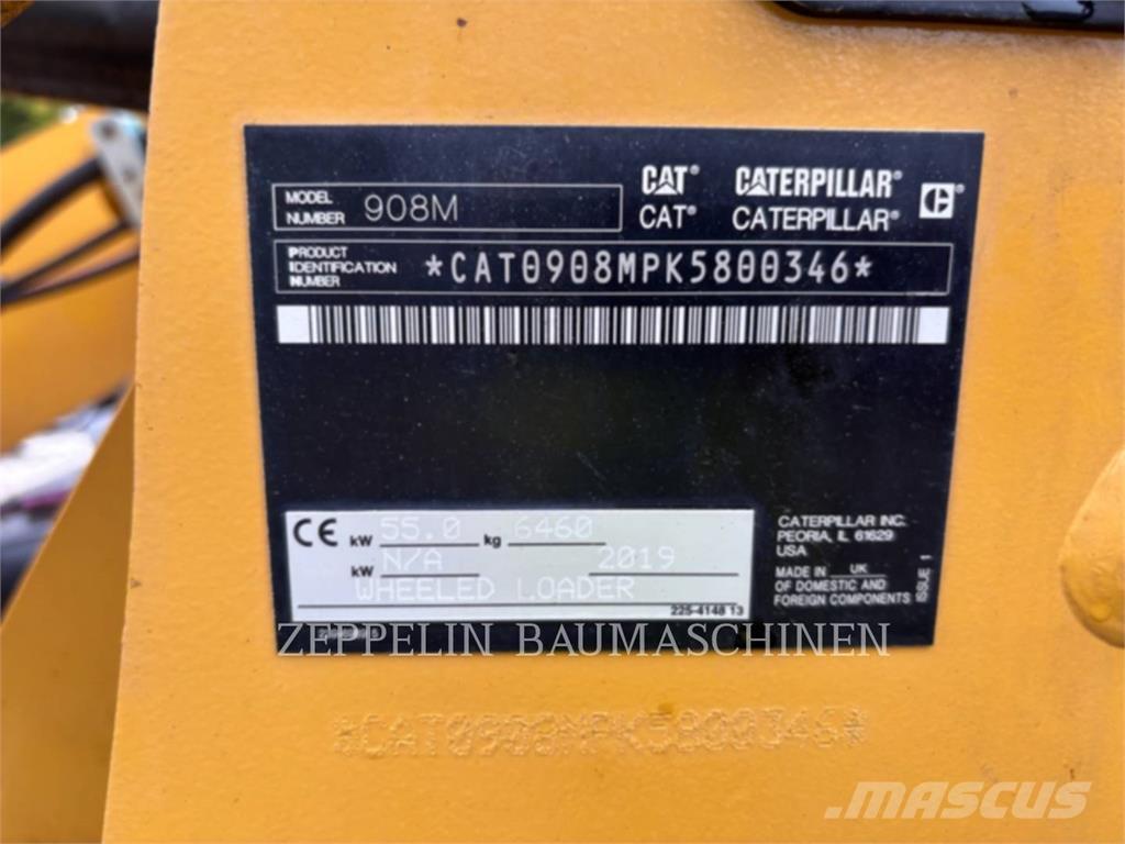CAT 908M لوادر بعجل