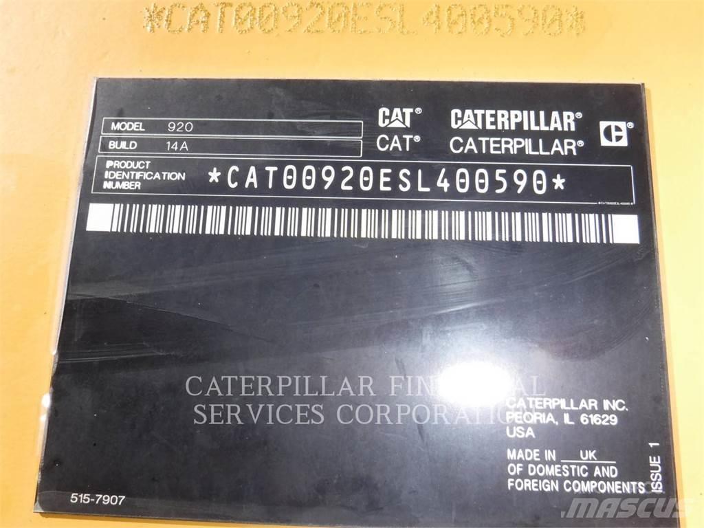 CAT 920-14 لوادر بعجل
