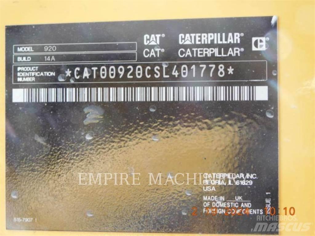 CAT 920-14 FC لوادر بعجل