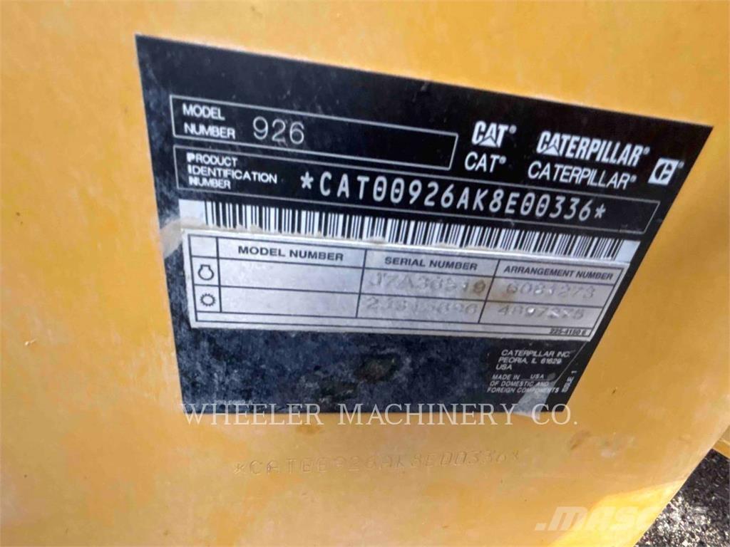 CAT 926 QC لوادر بعجل