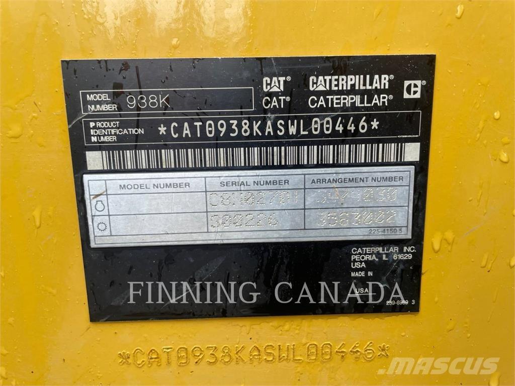 CAT 938K لوادر بعجل