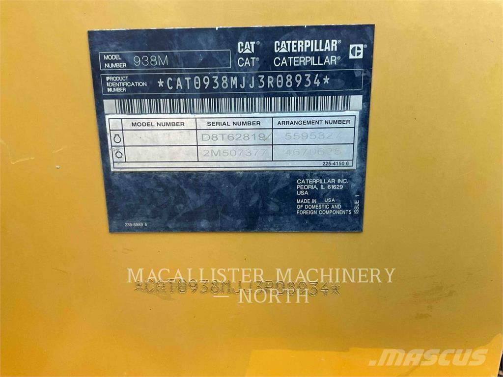 CAT 938M RQ لوادر بعجل