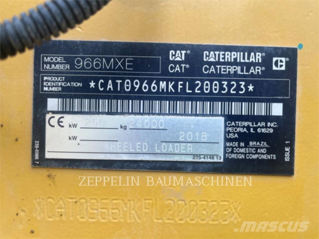 CAT 966MXE لوادر بعجل