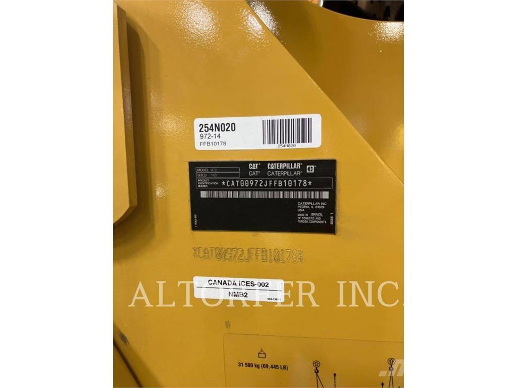 CAT 972-14 لوادر بعجل