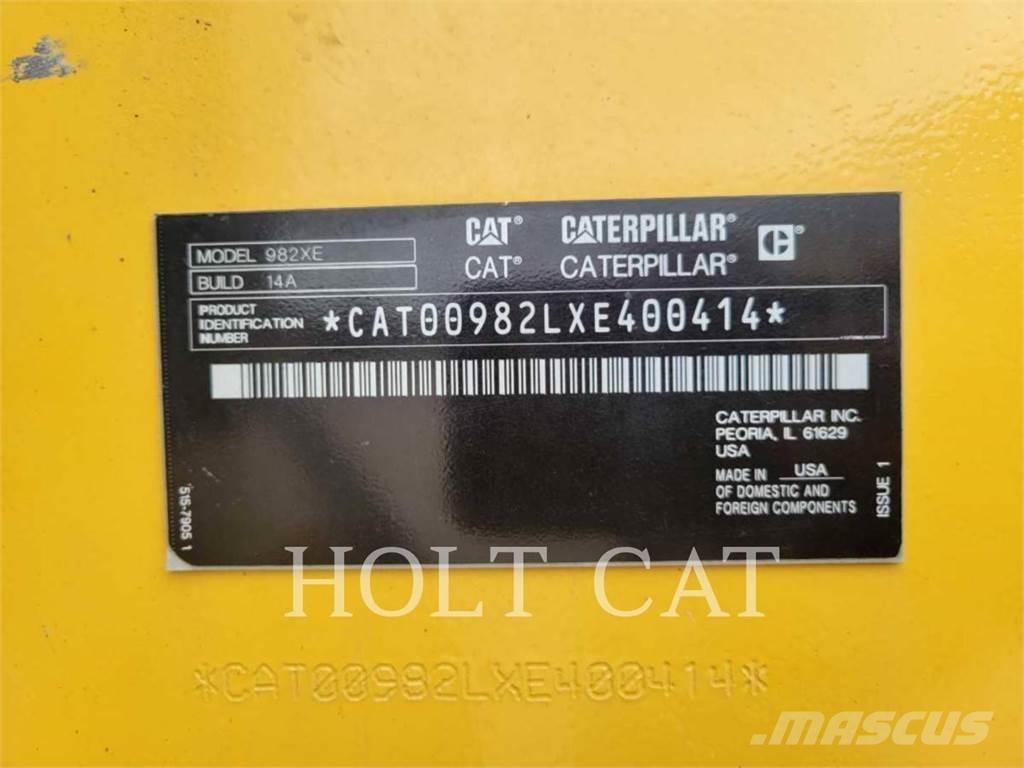 CAT 982 XE لوادر بعجل
