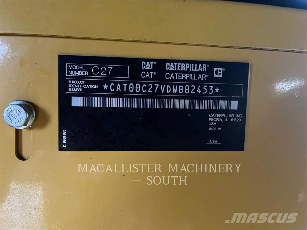 CAT C27 مولدات ديزل