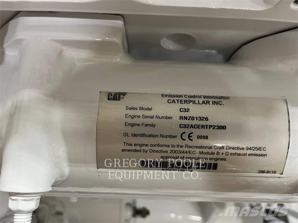 CAT C32 المحركات البحرية المساعدة