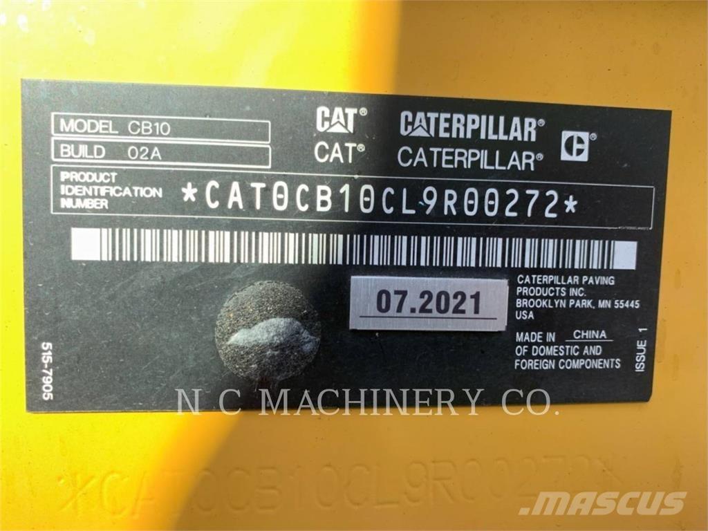 CAT CB10 معدات السفلتة