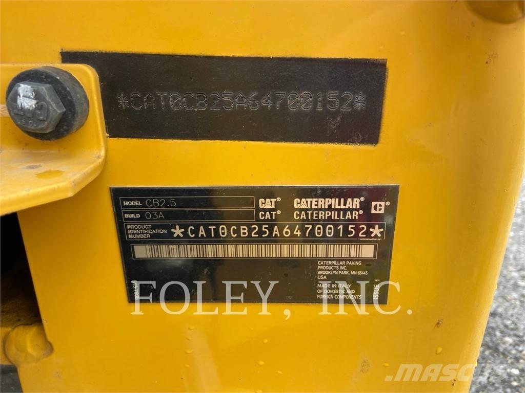 CAT CB2.5-03 مداحل ثنائية الاسطوانة