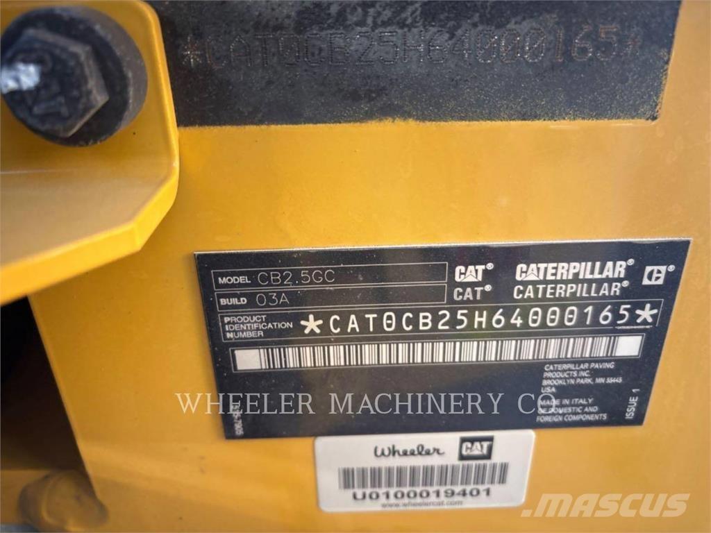 CAT CB2.5 GC مداحل ثنائية الاسطوانة