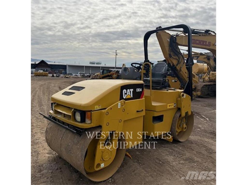 CAT CB34 مداحل ثنائية الاسطوانة