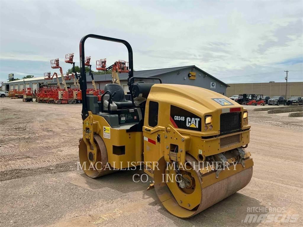 CAT CB34B مداحل ثنائية الاسطوانة