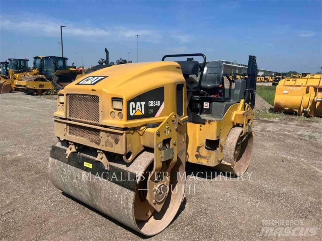 CAT CB34BXW مداحل ثنائية الاسطوانة