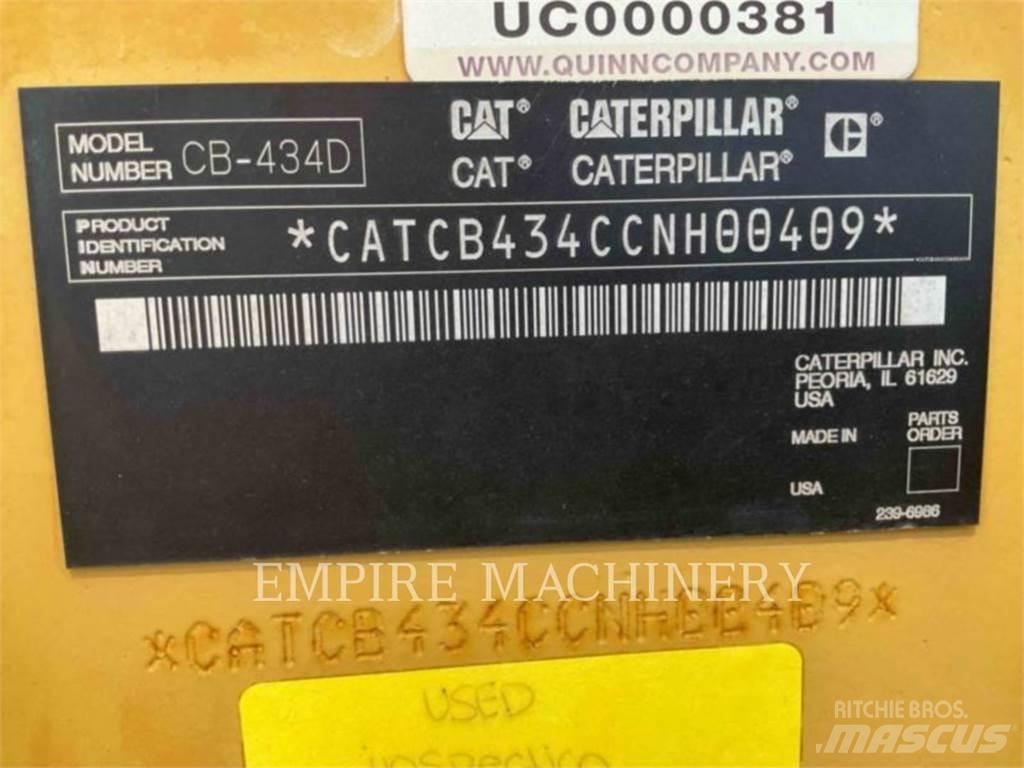 CAT CB434D مداحل ثنائية الاسطوانة