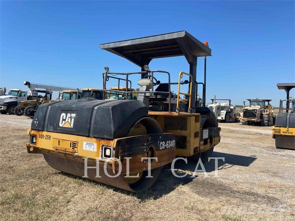 CAT CB634D مداحل ثنائية الاسطوانة