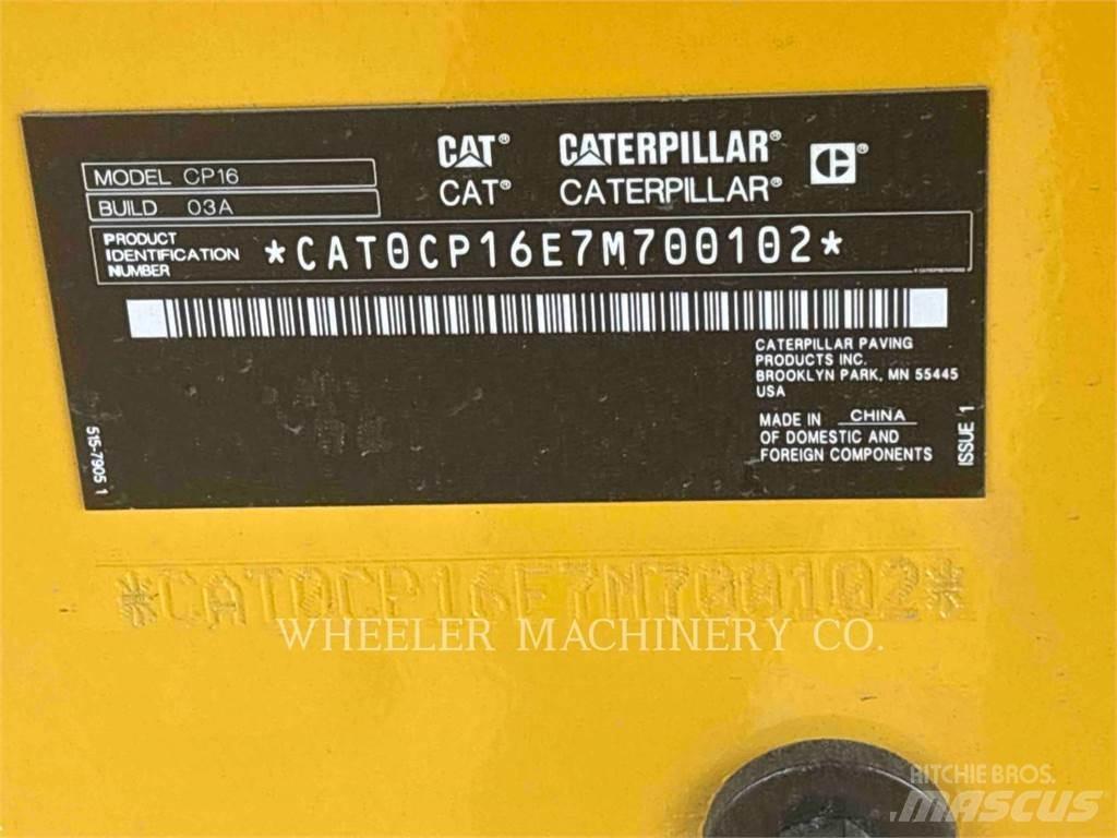 CAT CP16 مداحل أحادية الأسطوانة