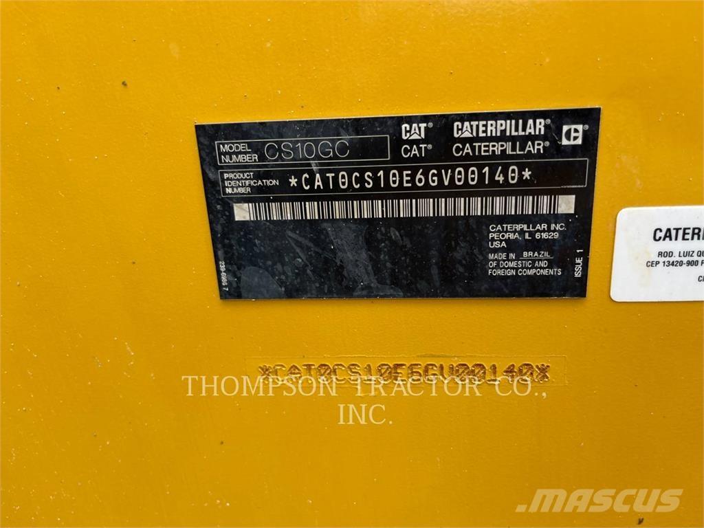 CAT CS10GC مداحل أحادية الأسطوانة