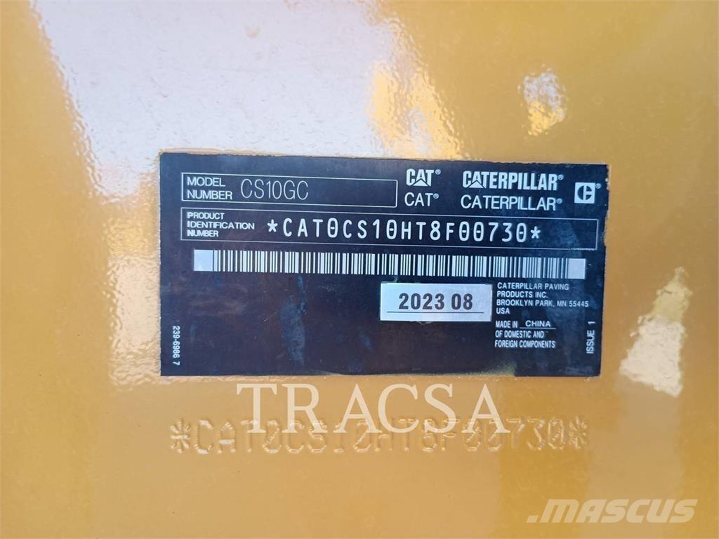 CAT CS10GC مداحل أحادية الأسطوانة