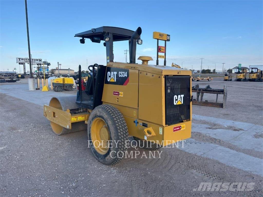CAT CS34 ضاغطات التربة