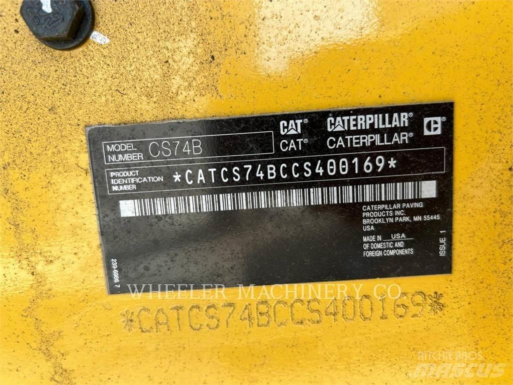 CAT CS74B مداحل أحادية الأسطوانة