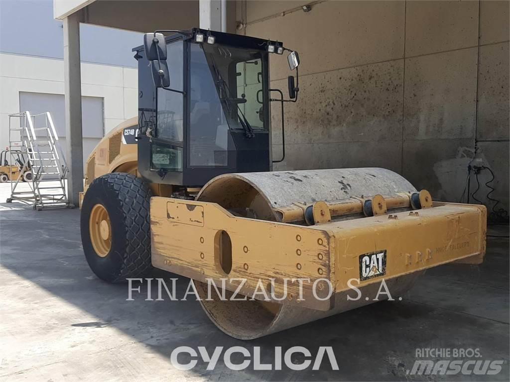 CAT CS74B مداحل أحادية الأسطوانة