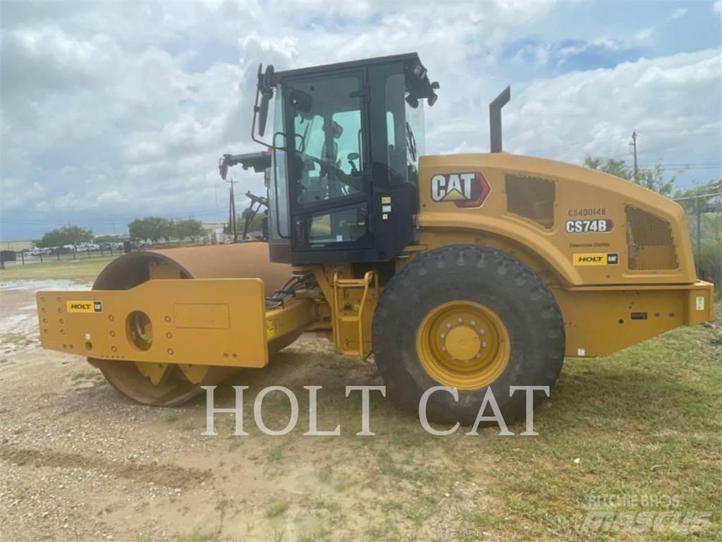 CAT CS74B CAB مداحل أحادية الأسطوانة