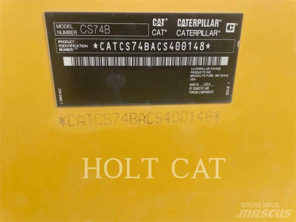 CAT CS74B CAB مداحل أحادية الأسطوانة