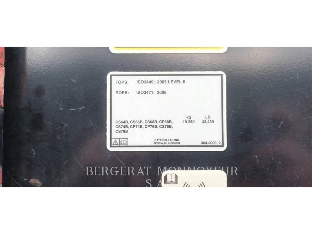 CAT CS76B 4F ضاغطات التربة