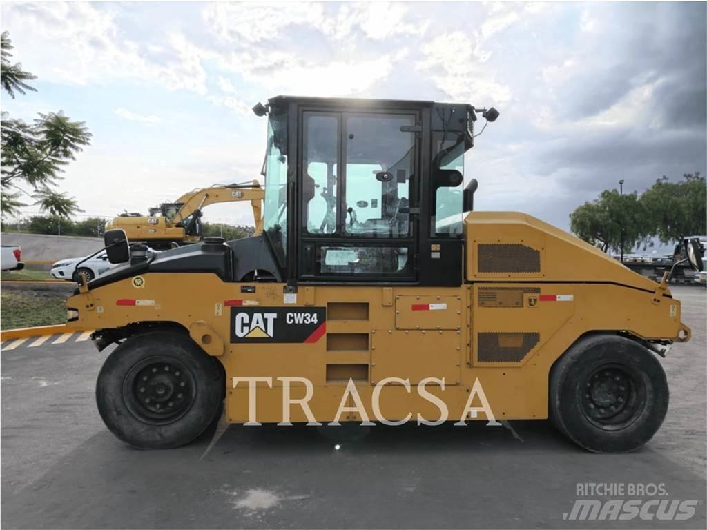 CAT CW 34 مداحل ذات إطارات هوائية