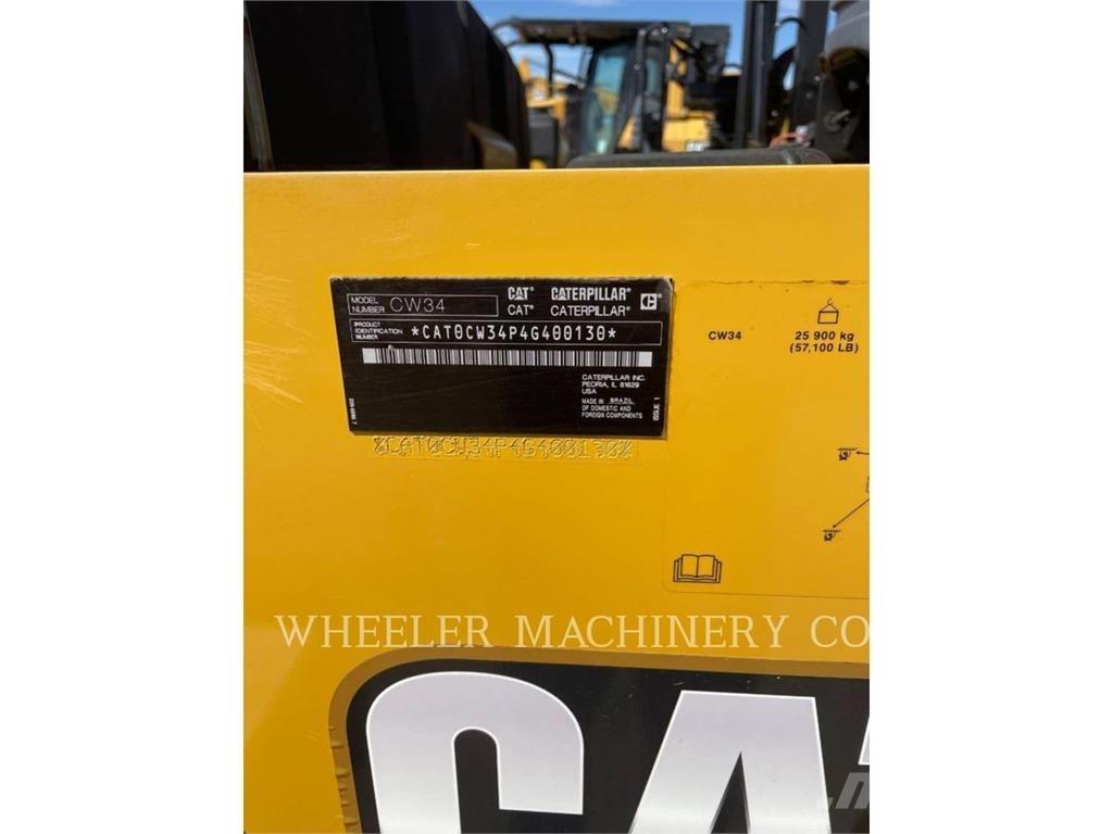 CAT CW34 مداحل ذات إطارات هوائية