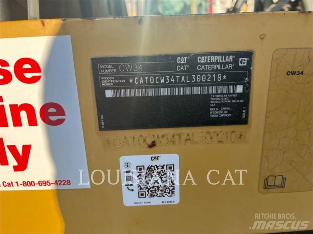 CAT CW34 ضاغطات التربة